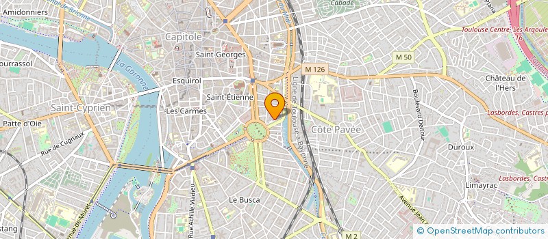 localisation de l'entreprise MONSIEUR PAUL VERDIER à TOULOUSE