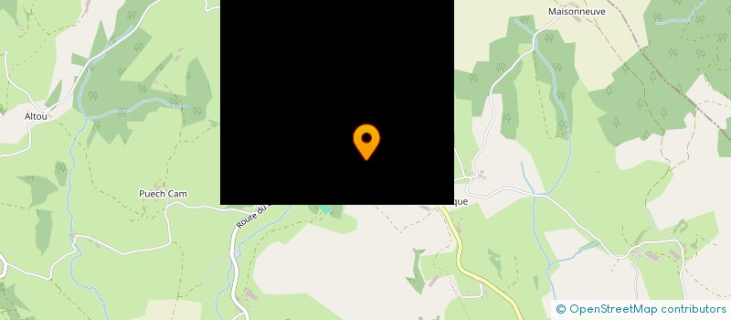 localisation de l'entreprise MONSIEUR PAUL VERGEIX  VEZINS-DE-LEVEZOU