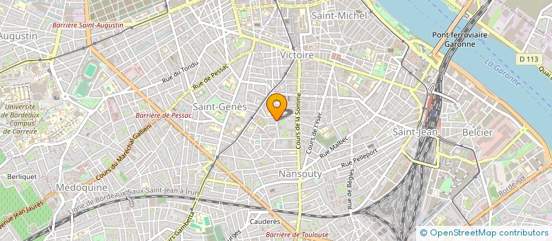 localisation de l'entreprise MONSIEUR PAUL VERITE-TAULET  BORDEAUX