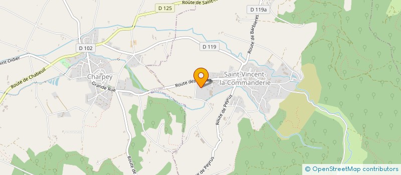 localisation de l'entreprise MONSIEUR PAUL VERNET à CHATEAUNEUF-SUR-ISERE