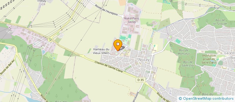 localisation de l'entreprise MONSIEUR PAUL VERNET  NOZAY