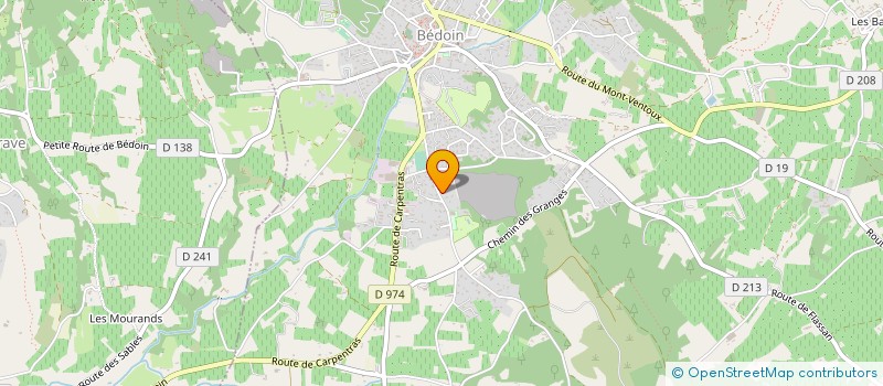 localisation de l'entreprise MONSIEUR PAUL VERREPT à BEDOIN