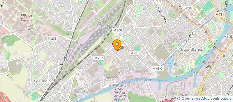 localisation de l'entreprise MONSIEUR PAUL VERSTREPEN à LILLE