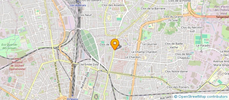 localisation de l'entreprise MONSIEUR PAUL VERWICHT à ORLEANS