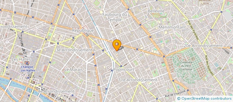 localisation de l'entreprise MONSIEUR PAUL VEZIANT  PARIS