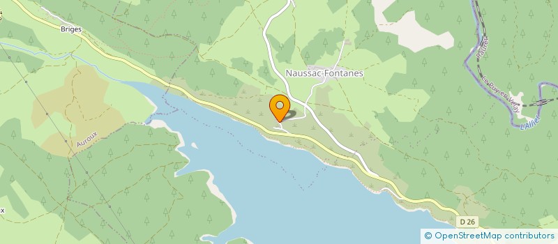 localisation de l'entreprise MONSIEUR PAUL VIALA  CHASTANIER