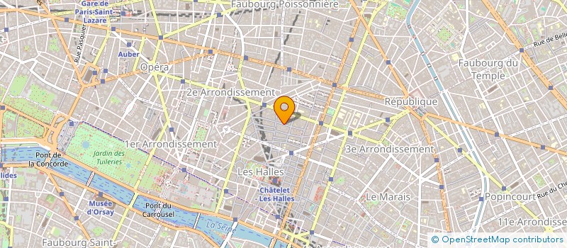 localisation de l'entreprise MONSIEUR PAUL VIDAL à PARIS