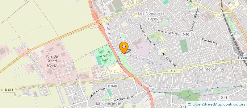 localisation de l'entreprise MONSIEUR PAUL VIGNERON  SAINTE-SAVINE