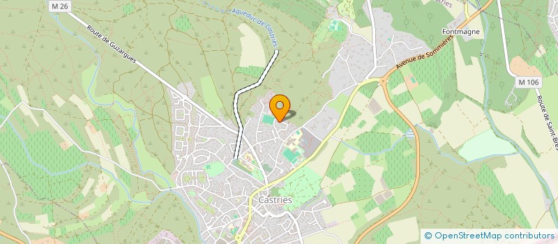 localisation de l'entreprise MONSIEUR PAUL VIGUIER  CASTRIES