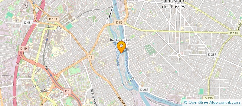 localisation de l'entreprise MONSIEUR PAUL VILLANOVA  CRETEIL