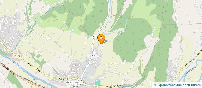 localisation de l'entreprise MONSIEUR PAUL VILLECOURT à AOUSTE-SUR-SYE