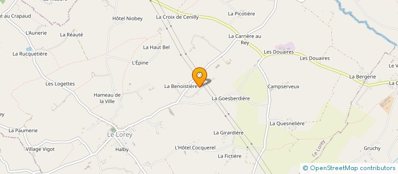 localisation de l'entreprise MONSIEUR PAUL VILLEDIEU  THEREVAL