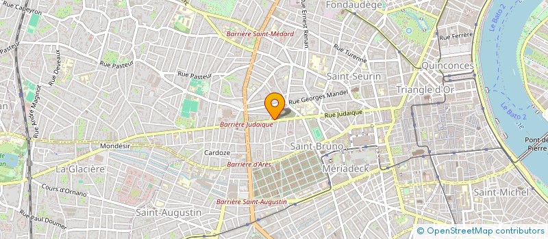 localisation de l'entreprise MONSIEUR PAUL VINCENT  BORDEAUX