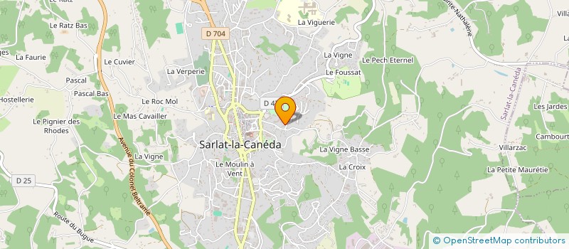 localisation de l'entreprise MONSIEUR PAUL VIONNET  MERIGNAC