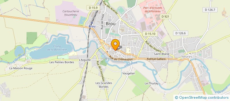 localisation de l'entreprise MONSIEUR PAUL VOLANT  BROU