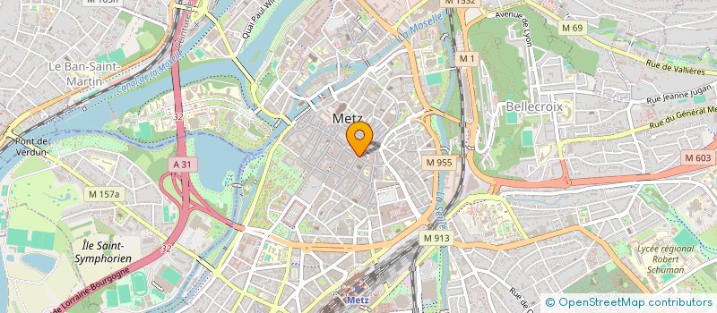 localisation de l'entreprise MONSIEUR PAUL WAGNER  METZ