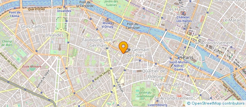 localisation de l'entreprise MONSIEUR PAUL WATERS  PARIS