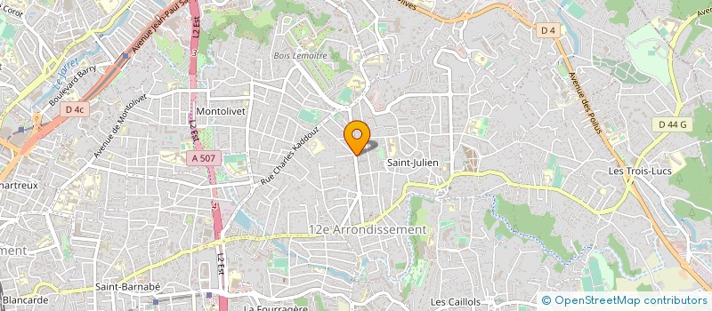 localisation de l'entreprise MONSIEUR PAUL WEINBERG à MARSEILLE