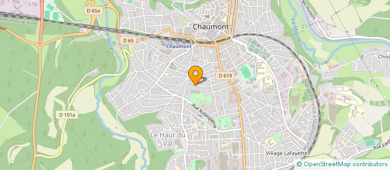 localisation de l'entreprise MONSIEUR PAUL WHEELER à CHAUMONT
