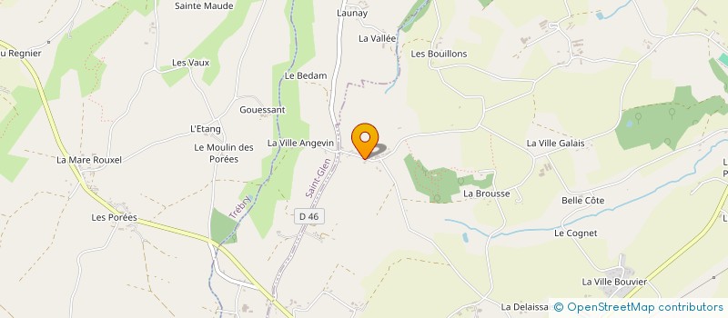 localisation de l'entreprise MONSIEUR PAUL WIBBERLEY à LE MENE