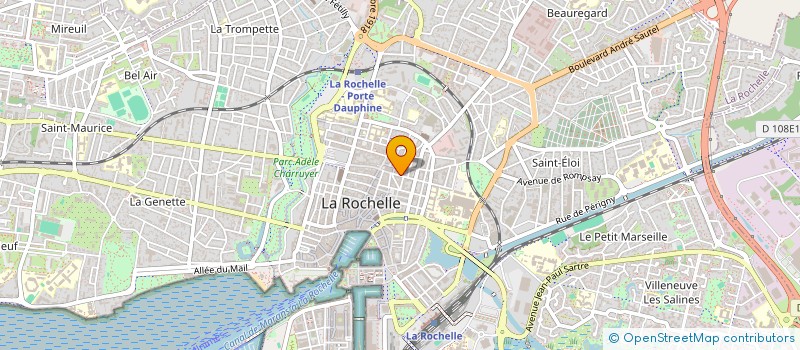 localisation de l'entreprise MONSIEUR PAUL WILLIAM GRESTY  LA ROCHELLE