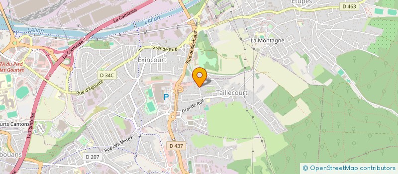 localisation de l'entreprise MONSIEUR PAUL WINTERSTEIN à TAILLECOURT
