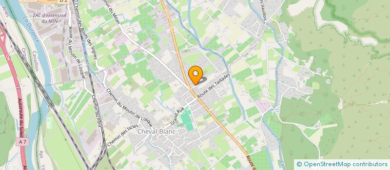 localisation de l'entreprise MONSIEUR PAUL-XAVIER GIRAUD  CHEVAL-BLANC