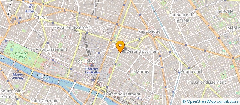 localisation de l'entreprise MONSIEUR PAUL XIA  PARIS