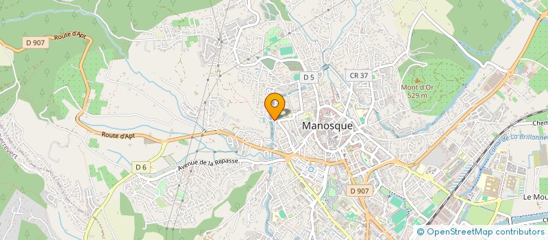 localisation de l'entreprise MONSIEUR PAUL YANG à MANOSQUE