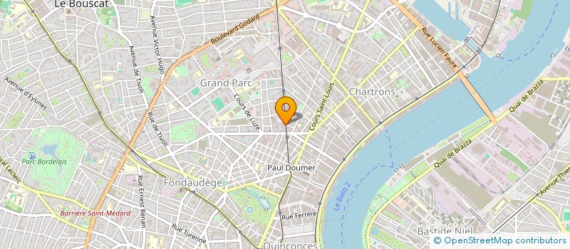 localisation de l'entreprise MONSIEUR PAUL-YVES RICHARD à BORDEAUX