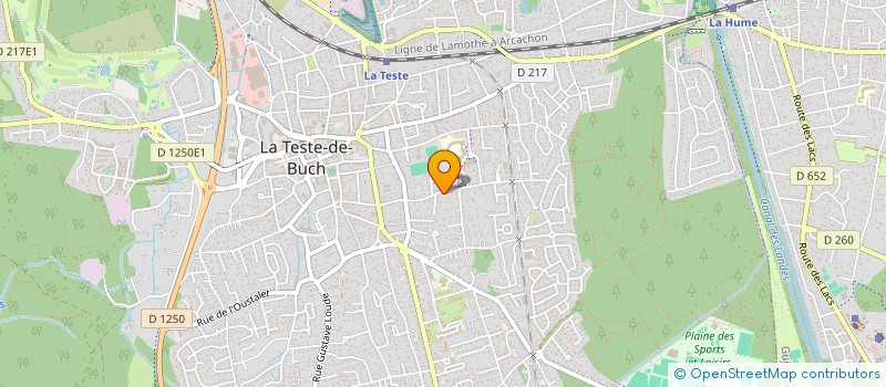 localisation de l'entreprise MONSIEUR PAULETTE IDIART  LA TESTE-DE-BUCH