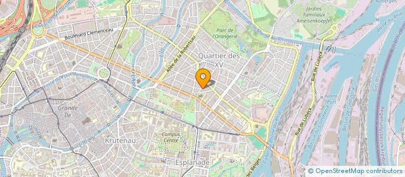localisation de l'entreprise MONSIEUR PAULIN CLOG à STRASBOURG