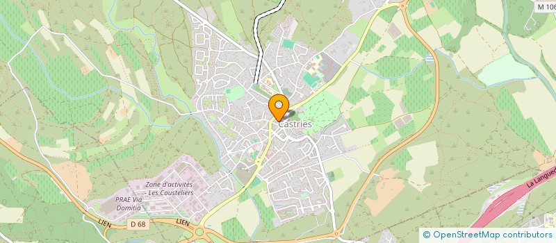localisation de l'entreprise MONSIEUR PAULIN COLOMB  CASTRIES