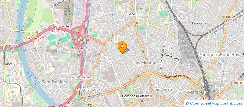 localisation de l'entreprise MONSIEUR PAULIN ELLA ONDO  TOULOUSE