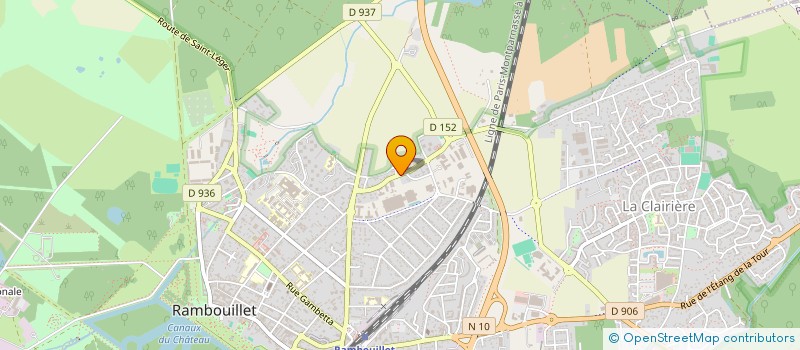 localisation de l'entreprise MONSIEUR PAULIN GAILLARD-MIDOL  RAMBOUILLET