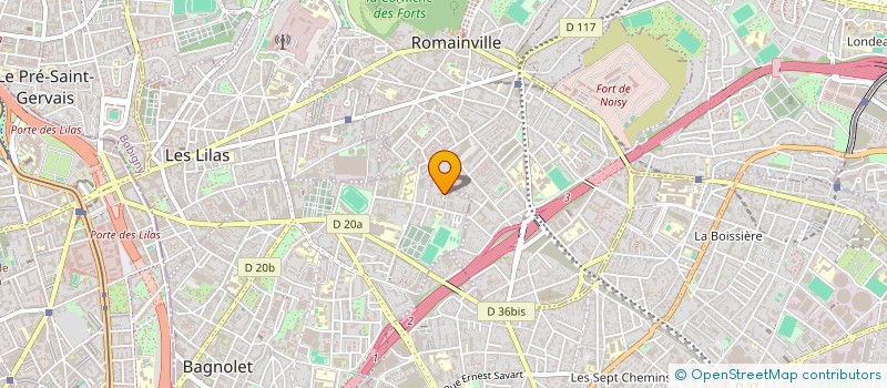 localisation de l'entreprise MONSIEUR PAULIN GNOMBLEI à BAGNOLET