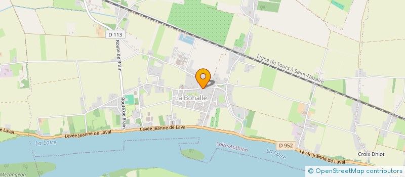 localisation de l'entreprise MONSIEUR PAULIN GUINAUDEAU  LOIRE-AUTHION