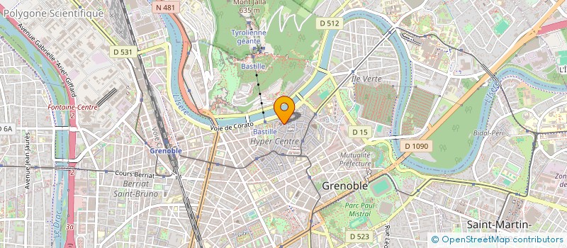 localisation de l'entreprise MONSIEUR PAULIN JOSEPH à GRENOBLE