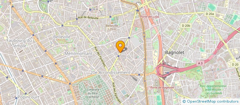 localisation de l'entreprise MONSIEUR PAULIN KOTO  PARIS