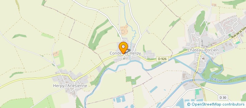 localisation de l'entreprise MONSIEUR PAULIN LOUVIER  CONDE-LES-HERPY