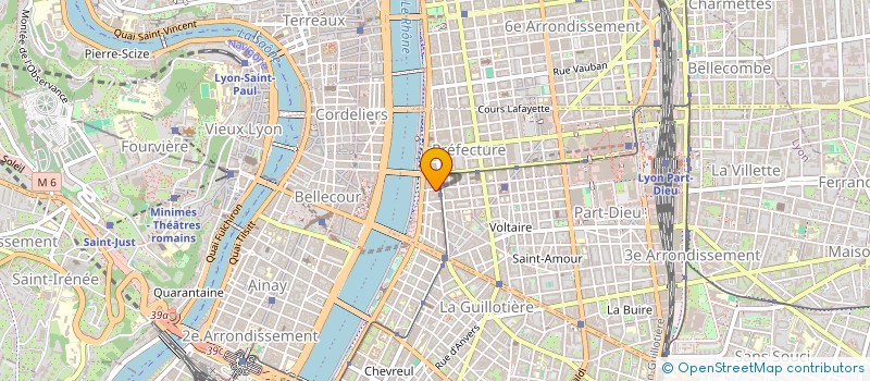 localisation de l'entreprise MONSIEUR PAULIN MENARD  LYON