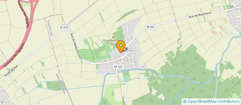 localisation de l'entreprise MONSIEUR PAULIN ORTEGA  BLAESHEIM