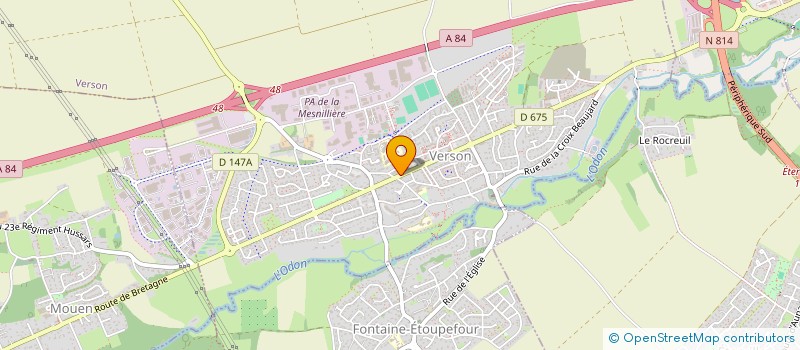 localisation de l'entreprise MONSIEUR PAULIN PERU  VERSON