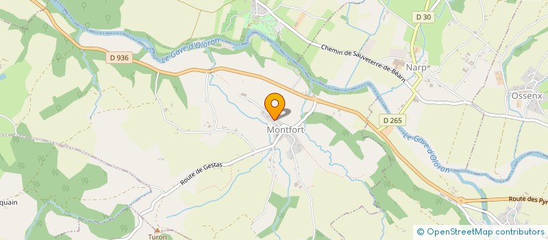 localisation de l'entreprise MONSIEUR PAULIN SANOUILLER  SUS