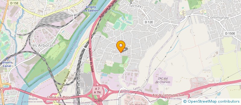 localisation de l'entreprise MONSIEUR PAULINO NUNES  TERNAY