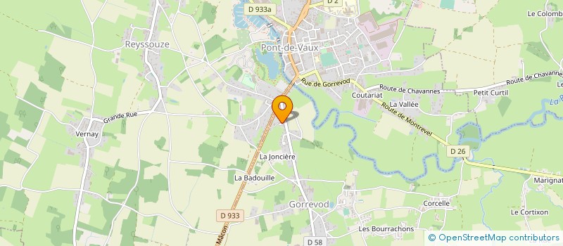 localisation de l'entreprise MONSIEUR PAULINOS SANDONIS à GORREVOD