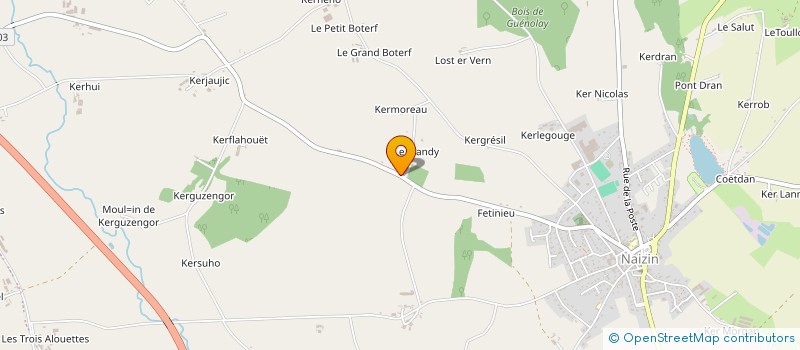 localisation de l'entreprise MONSIEUR PAULO AFONSO  PLUMELIN