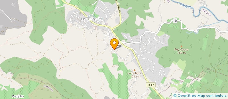 localisation de l'entreprise MONSIEUR PAULO ALEXANDRE DE ALMEIDA  LE THORONET