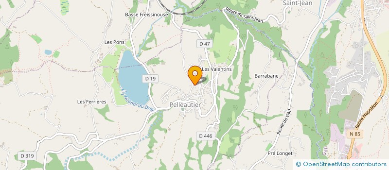 localisation de l'entreprise MONSIEUR PAULO ALMEIDA  PELLEAUTIER