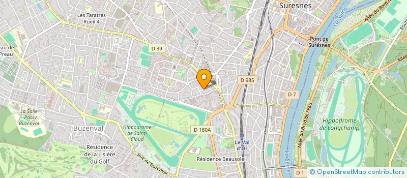 localisation de l'entreprise MONSIEUR PAULO ALVES DE ANDRADE à SURESNES